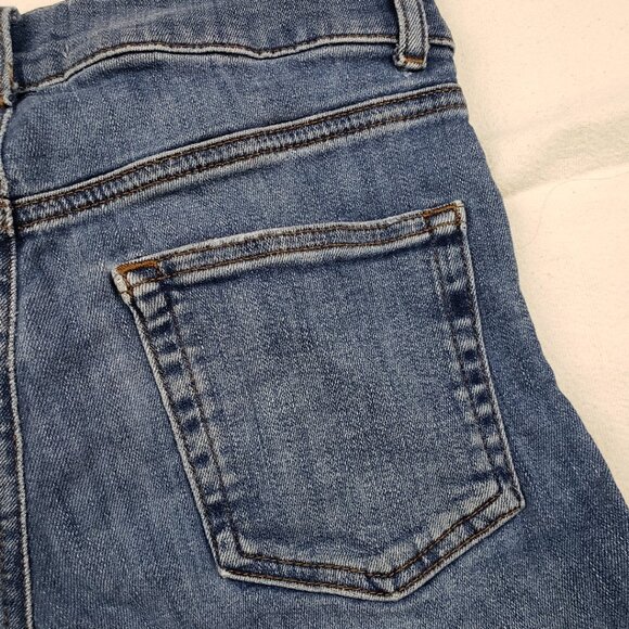 Reformation Jeans Medium Wash Blue Jeans Size 25 Stretch Denim Tapered Leg - Picture 9 of 14